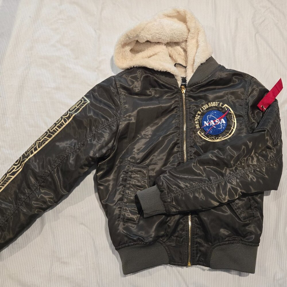 NASA Fleece Bomber Jacket